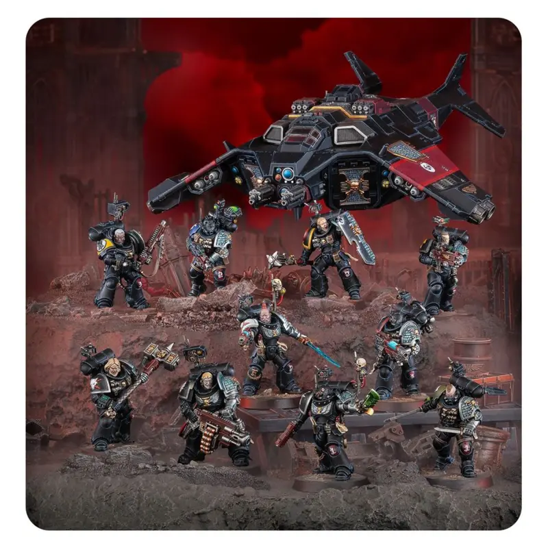 Armageddon battalion deathwatch, warhammer 40k, games workshop, model 39-13